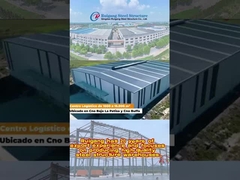 Magazzino della struttura in acciaio