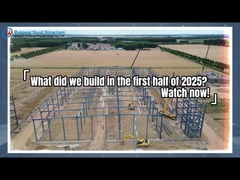 Edificio della struttura in acciaio