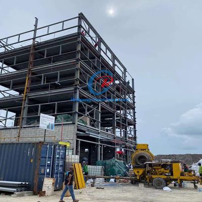 Produzione sostenibile di edifici in acciaio a più piani con opzioni di materiali riciclati