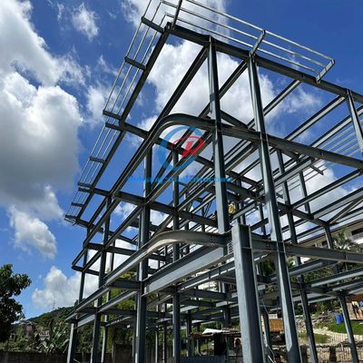 Sistema di costruzione in acciaio a più piani, costruzione commerciale di edifici a telaio in acciaio