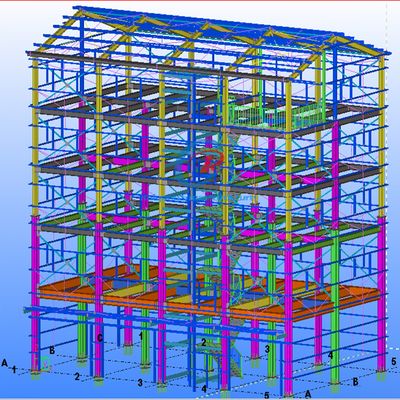 Architettura ad alta resistenza Costruzioni in acciaio