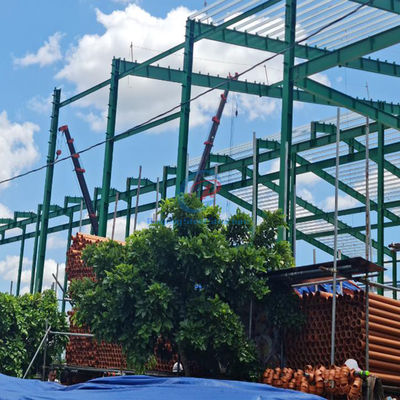 Soluzioni per la costruzione di strutture in acciaio prefabbricate per l'architettura moderna