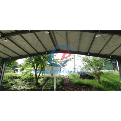 Basso mantenimento Cortile di basket in acciaio robusto Stadio con struttura in acciaio prefabbricato