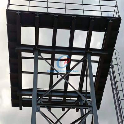 Serbatoio d'acqua di grande capacità in acciaio Torre Serbatoio industriale di stoccaggio dell'acqua