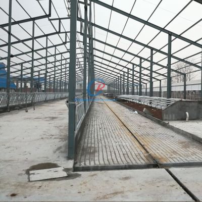 Struttura in acciaio leggero, capannone, capannone in metallo prefabbricato