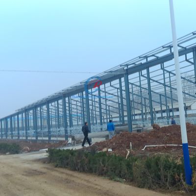 Stazione di costruzione in acciaio prefabbricata, ventilazione naturale Stazione di costruzione in metallo