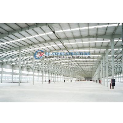 Strutture in acciaio prefabbricate leggere edifici di magazzino con estensione del ciclo di rivestimento