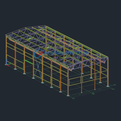 Edificio prefabbricato con telaio in acciaio