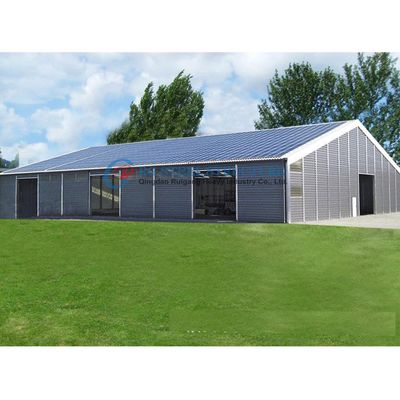 Studio di prefabbricazione di strutture in acciaio verniciato / galvanizzato con ingegneria di precisione