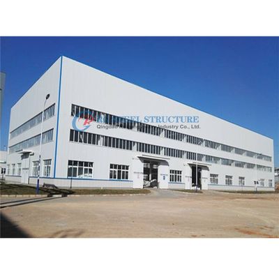Laboratorio di strutture in acciaio prefabbricate sostenibili con sistemi di gru avanzate