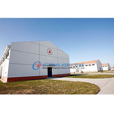 Q235B Progettazione Strutture in acciaio Edifici di magazzini prefabbricati in metallo