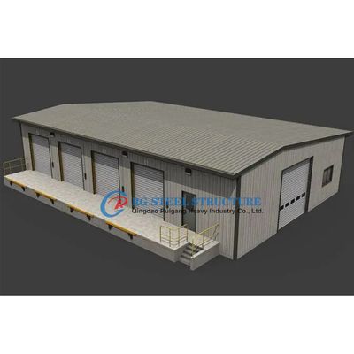 Costruzione di fabbriche di strutture in acciaio sismicamente resistenti, costruzione di magazzini di acciaio galvanizzato