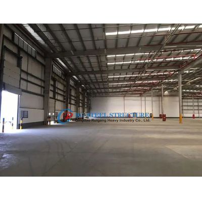Edificio di fabbrica di strutture in acciaio prefabbricate per installazioni industriali rapide