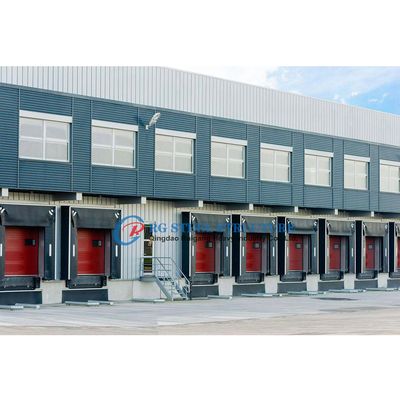 Commercial Metal Building Construction Fire Resistant Metal Frame Structure Costruzione