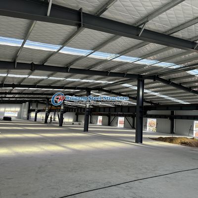 Magazzino di struttura in acciaio industriale modulare prefabbricato su misura