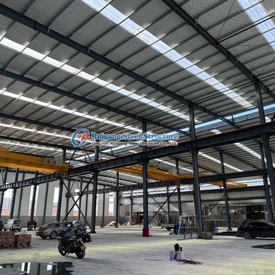 Installazione rapida Edificio prefabbricato Struttura in acciaio Magazzino Galvanizzato
