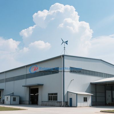 Magazzino in acciaio a campata libera personalizzato con durata di 50 anni