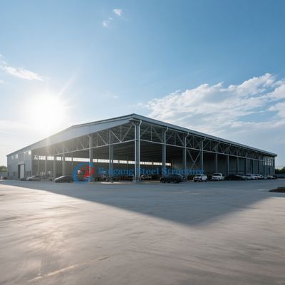 Q355B Magazzino di strutture in acciaio per impianti industriali