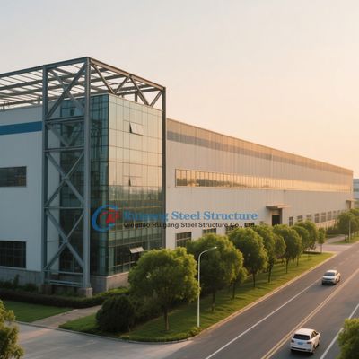 Servizio unico per la costruzione di un magazzino a telaio di acciaio leggero 1000 metri quadrati Assistenza tecnica gratuita