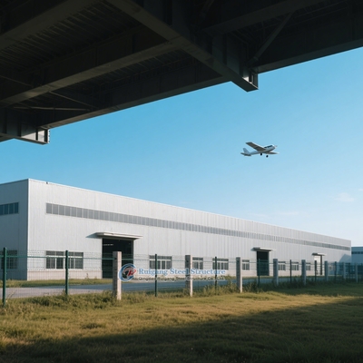 Edificio industriale prefabbricato con struttura in acciaio personalizzata con telaio in acciaio leggero