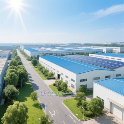 Magazzino con struttura in acciaio personalizzata con spazio uffici