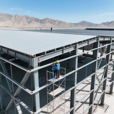 Customized Prefabricated Industrial Shed Designs Godown Metal Building