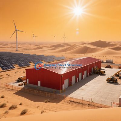 Strutture in acciaio prefabbricate magazzino magazzino per fabbrica industriale